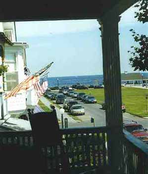 Manchester Inn's seaside view of the Ocean and beach